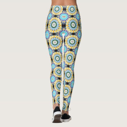 Etnische versiering leggings (Achterkant)