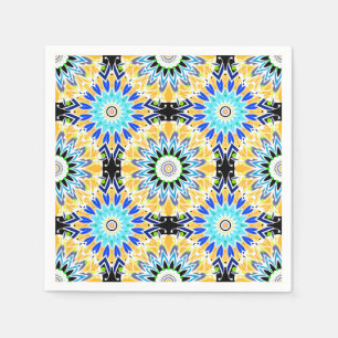 Etnische versiering servet