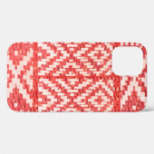 etnische versiering van natuurlijk linnen textiel Case-Mate iPhone case (Achterkant (horizontaal))