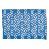 etnische versiering van natuurlijk linnen textiel kussensloop (Voorkant)