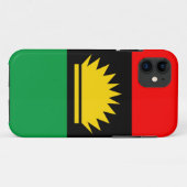 etnische vlag van de Biafra-republiek Case-Mate iPhone Case (Achterkant (horizontaal))