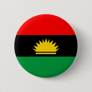 etnische vlag van de Biafra-republiek Ronde Button 5,7 Cm