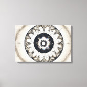 Etnische vormen Moderne Kleurrijke Verpakte Kunst  Canvas Afdruk (Voorkant)