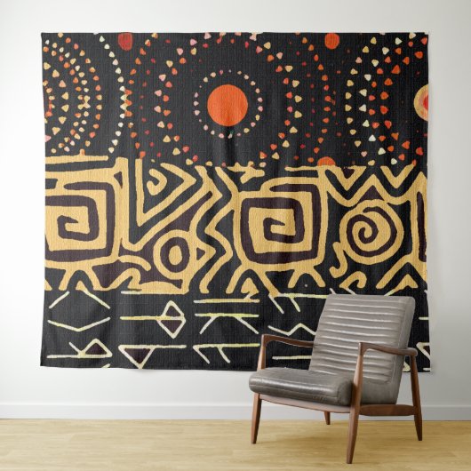 Etnische Wandkleed (In Situ (horizontaal))