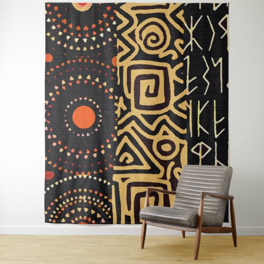 Etnische Wandkleed (In situ)