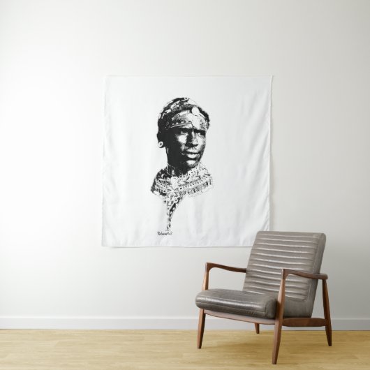 Etnische Wandkleed (In situ)