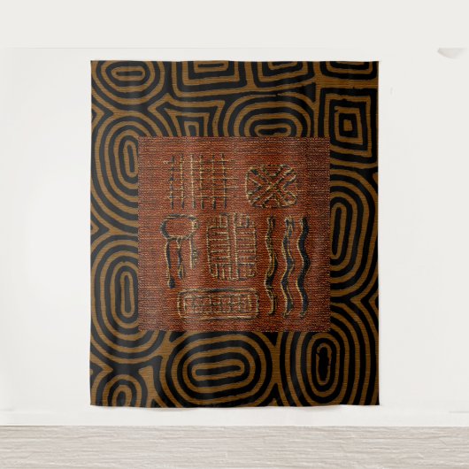 Etnische Wandkleed (Voorkant)