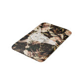 Etnische waterverf: retro bloemenachtergrond. badmat (Gekanteld)