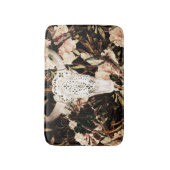 Etnische waterverf: retro bloemenachtergrond. badmat (Voorkant Verticaal)