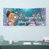 Etnische Zeemeermin Baby shower Banner (Beurs)