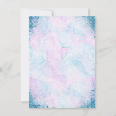 Etnische Zeemeermin Baby Shower Uitnodigingen (Achterkant)