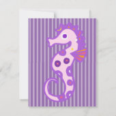  etnische zeemeermin verjaardagsfeestuitnodigingen kaart (Achterkant)