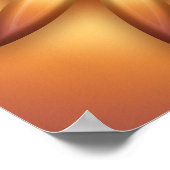 Etnische zon. Geometrische gradiëntelementen. Poster (Hoek)