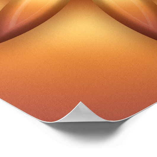 Etnische zon. Geometrische gradiëntelementen. Poster (Hoek)