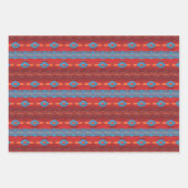 Etnische zuidwestelijke geometrische patronen inpakpapier vel (Voorkant 2)