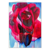 Etoile de Holland modern roos originele kunst (Voorkant)