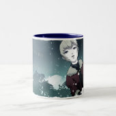 Étoile d'hiver tweekleurige koffiemok (Center)