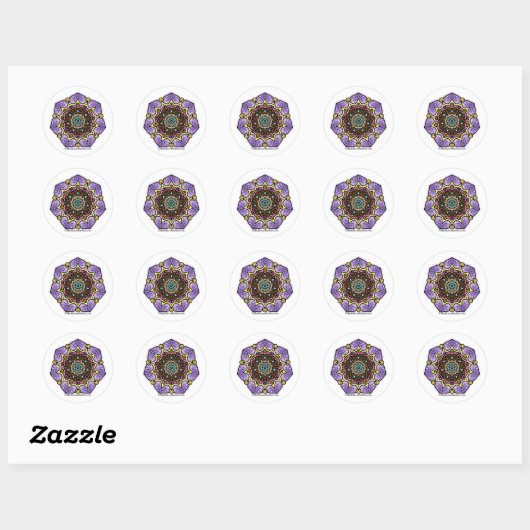 Etoile Mandala Sticker (Vel)