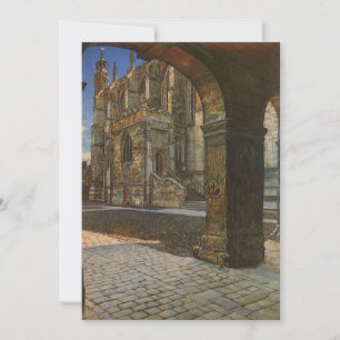 Eton College Chapel door Anna Alma Tadema