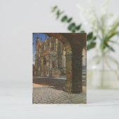 Eton College Chapel door Anna Alma Tadema Briefkaart (Staand voorkant)