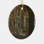 Eton College Chapel door Anna Alma Tadema Keramisch Ornament (Rechts)