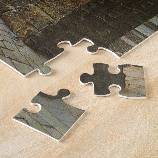 Eton College Chapel door Anna Alma Tadema Legpuzzel (Zijkant)