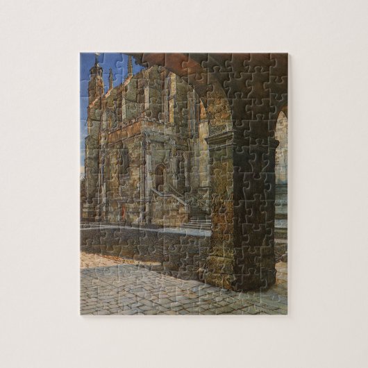 Eton College Chapel door Anna Alma Tadema Legpuzzel (Verticaal)