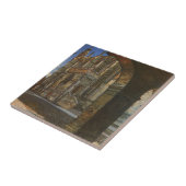 Eton College Chapel door Anna Alma Tadema Tegeltje (Zijkant)