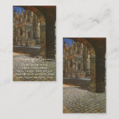 Eton College Chapel door Anna Alma Tadema Visitekaartje (Voorkant / Achterkant)