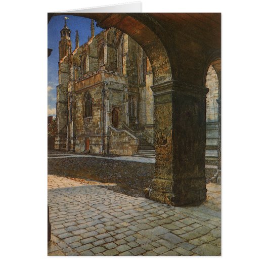 Eton College Chapel van Anna Alma Tadema (Voorkant)