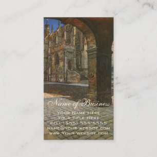 Eton College Chapel van Anna Alma Tadema Visitekaartje