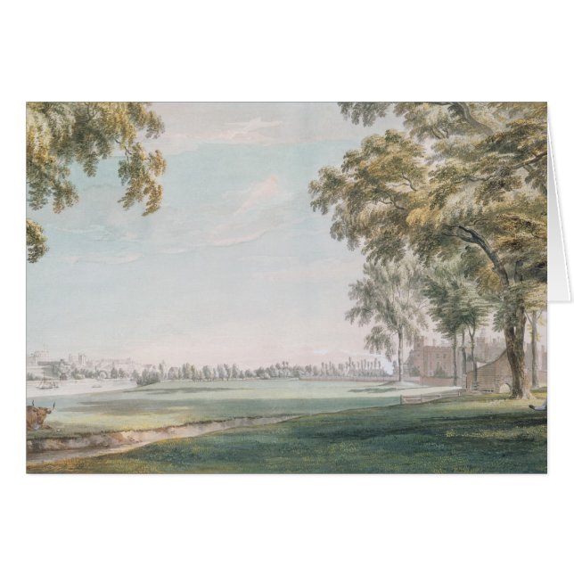 Eton College en Windsor uit de speelvelden (Voorkant Horizontaal)