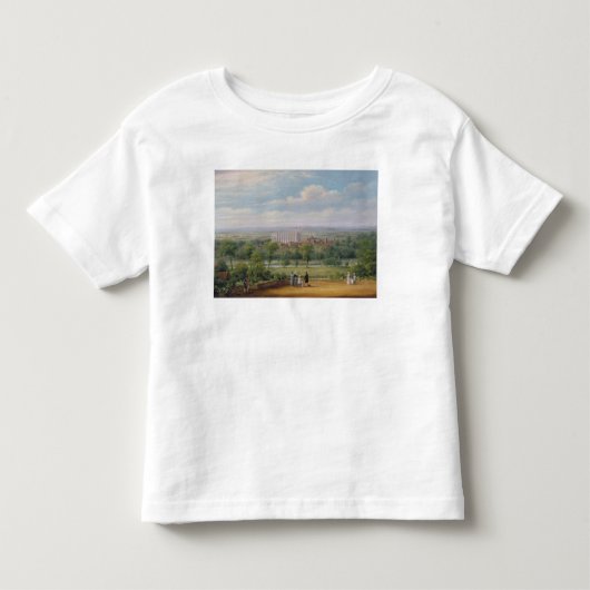 Eton College van het terras Windsor Castle Kinder Shirts (Voorkant)