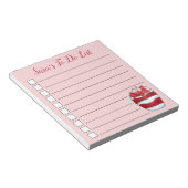 Eton Mess Strawberry Meringue UK Britse dessert Notitieblok (Schuin)