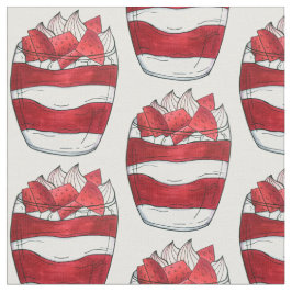 Eton Mess Strawberry Meringue UK Britse dessert Stof