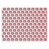 Eton Mess Strawberry Meringue UK Britse dessert Tafelkleed (Voorkant (Horizontaal))