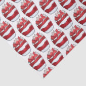 Eton Mess Strawberry Meringue UK Britse dessert Tissuepapier (Detail)