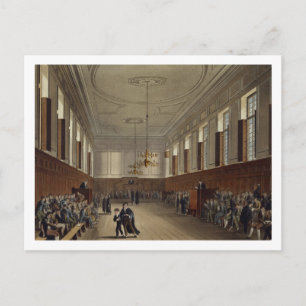 Eton School Room, van de "History of Eton College" Briefkaart