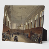Eton School Room, van de "History of Eton College" Fotoplaat (Zijkant)