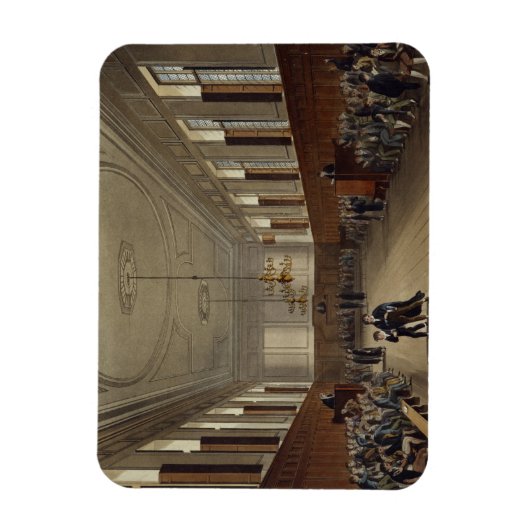 Eton School Room, van de "History of Eton College" Magneet (Verticaal)