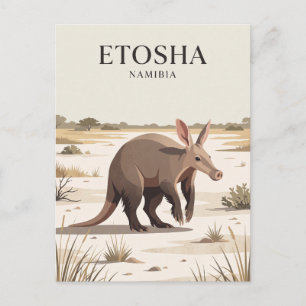 Etosha Nationaal Park Namibië Briefkaart