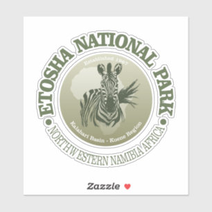 Etosha NP (o) Sticker