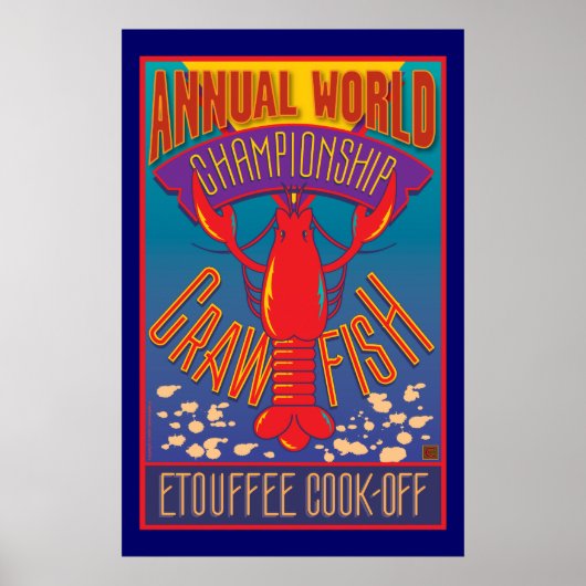 Etouffee Cook-off-Poster Poster (Voorkant)