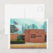 Etowah Archeologisch Museum Briefkaart (Voorkant / Achterkant)