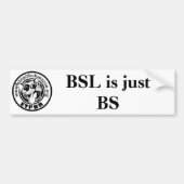 ETPBR BSL is gewoon BS Bumpersticker (Voorkant)