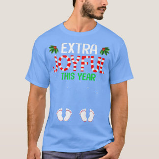 Etra Joyful Dit jaar Zwangerschap Aankondiging Chr T-shirt
