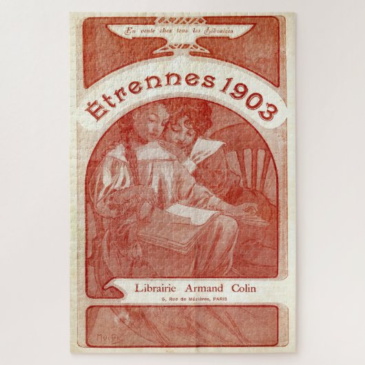 Etrennes (1903) – Alphonse Mucha Legpuzzel (Verticaal)