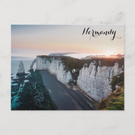 Etretat Cliffs Normandy Frankrijk Briefkaart