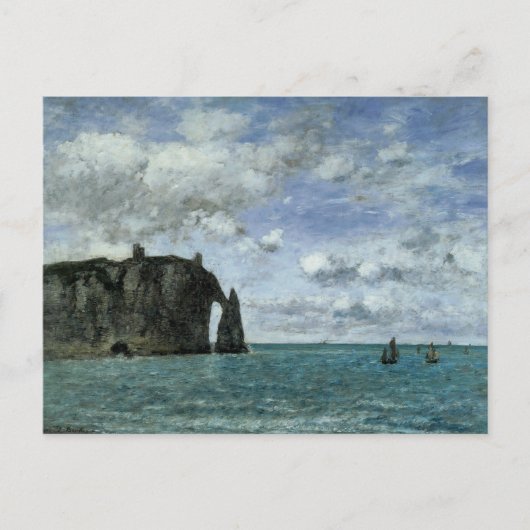 Etretat, de Porte d'Aval Briefkaart (Voorkant)
