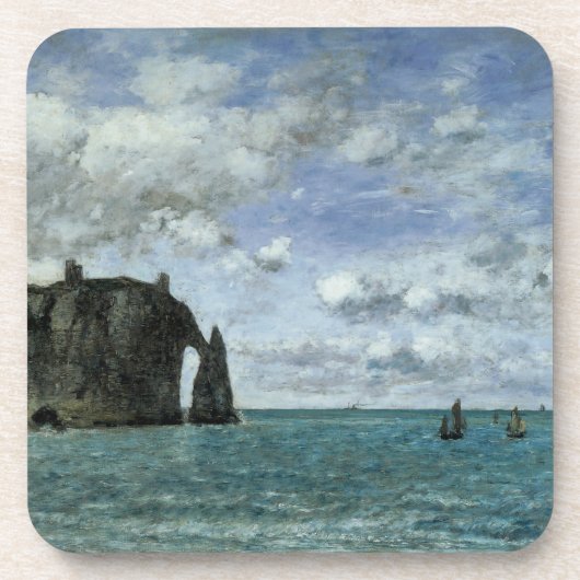 Etretat, de Porte d'Aval Drankjes Onderzetter (Voorkant)